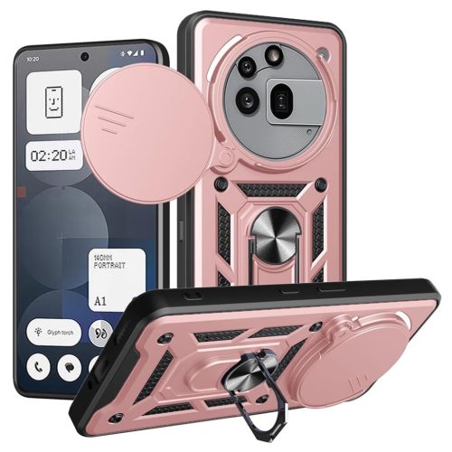  Techsuit - CamShield sorozat - Nothing Phone (3a) Pro - Rózsaarany t-5949419282414 7 kép