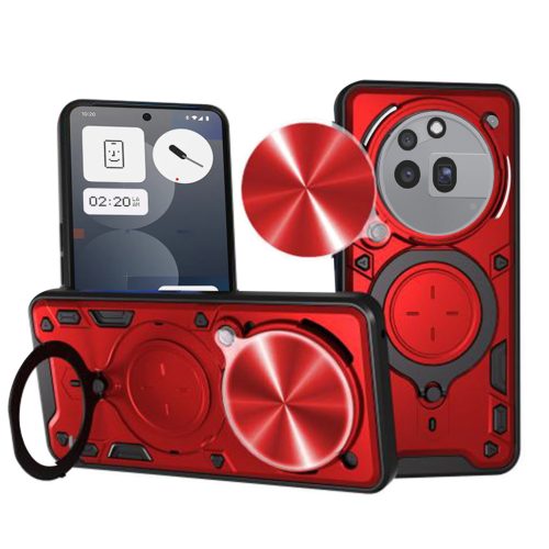  Techköpeny - CamGuard Pro - Nothing Telefon (3a) Pro - Piros tok-5949419282322 1 kép
