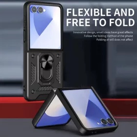  Samsung Galaxy Z Flip7 Techsuit CamShield sorozat Fekete tok-5949419282131 2 kép