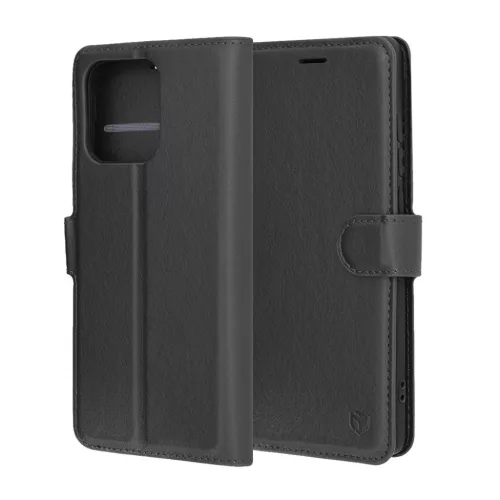  Techsuit - Bőr tok - Motorola Edge 60 Fusion - Fekete-5949419285224 6 kép