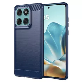  Techsuit - Karbon Szilikon - Motorola Edge 60 Fusion - Kék tok-5949419285156 1 kép