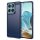  Techsuit - Karbon Szilikon - Motorola Edge 60 Fusion - Kék tok