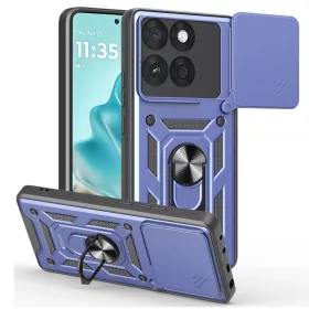   Techsuit - CamShield Sorozat - Motorola Edge 60 Fusion - Kék tok