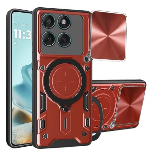  Techsuit - CamGuard Pro - Motorola Edge 60 Fusion - Piros tok-5949419285071 1 kép