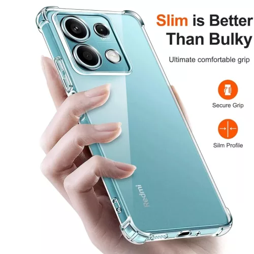  Techsuit - Ütésálló Átlátszó Szilikon - Xiaomi Redmi Note 14S -5949419284944 4 kép