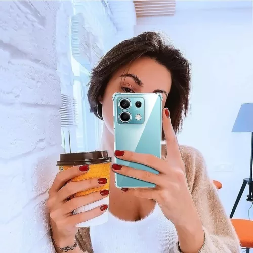  Techsuit - Ütésálló Átlátszó Szilikon - Xiaomi Redmi Note 14S -5949419284944 6 kép