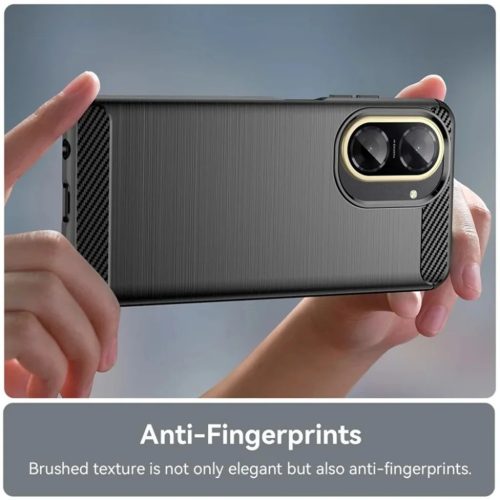  Techsuit - Szén-szilikon - Xiaomi Redmi A5 4G - Fekete tok-5949419284913 4 kép