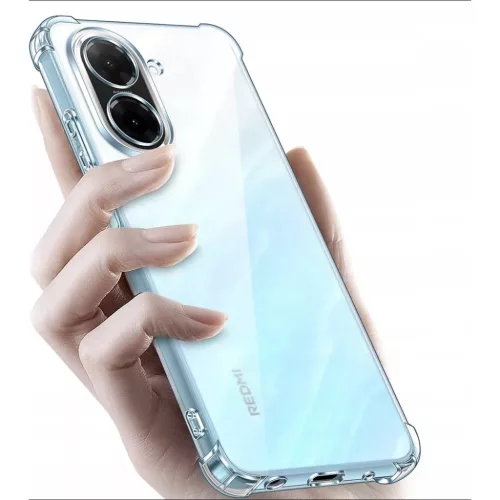 Techsuit - Ütésálló Átlátszó Szilikon - Xiaomi Redmi A5 4G - �-5949419284906 4 kép