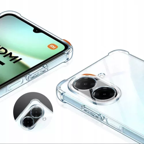 Techsuit - Ütésálló Átlátszó Szilikon - Xiaomi Redmi A5 4G - �-5949419284906 5 kép