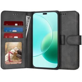  Honor 400 Lite Fekete Techsuit - Naplófüzet tok-5949419284821 1 kép