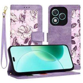  Honor 400 Lite Titokzatos Lila Techsuit - FlipCraft tok-5949419284760 1 kép