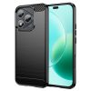  Techsuit - Karbon szilikon - Honor 400 Lite - Fekete tok
