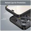  Techsuit - Karbon szilikon - Honor 400 Lite - Fekete tok-5949419284753 4 kép