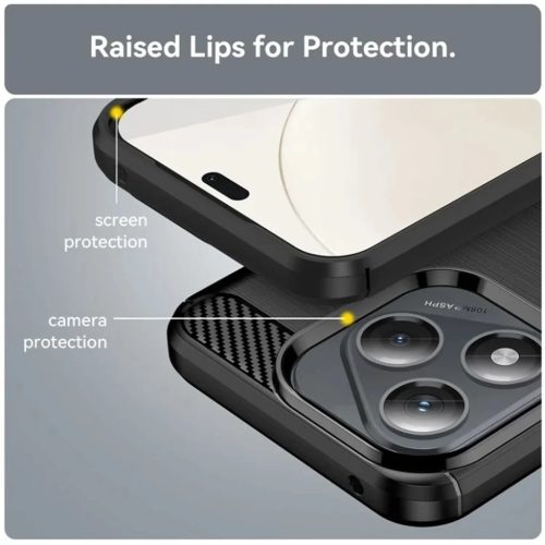  Honor 400 Lite Kék Techsuit Karbon Szilikon tok-5949419284746 2 kép