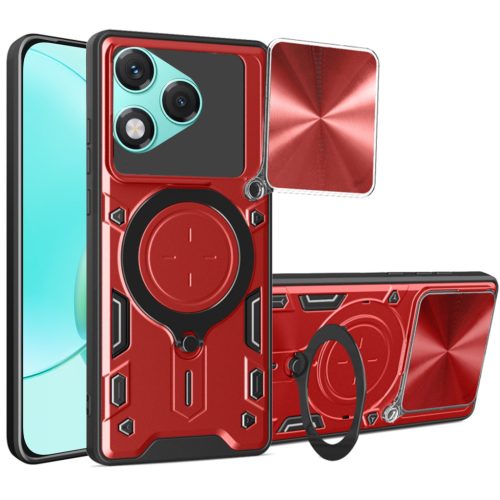  Techsuit - CamGuard Pro - Honor 400 Lite - Piros tok