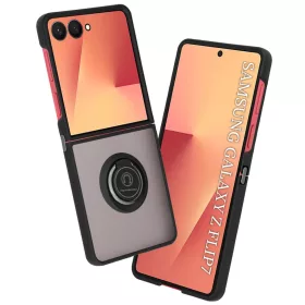  Samsung Galaxy Z Flip7 Fekete Techsuit Glinth tok