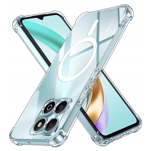  Techsuit - Ütésálló Átlátszó Szilikon MagSafe - Honor X6b - Á-5949419285538 1 kép