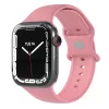  Techsuit - Óraszíj (W031) - Apple Watch 1/2/3/4/5/6/7/8/9/10/SE/SE 2 (38/40/41/42mm) - Rózsaszín