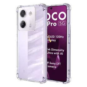  Techsuit - Ütésálló Átlátszó Szilikon - Xiaomi Poco M7 Pro 5G -5949419285873 1 kép