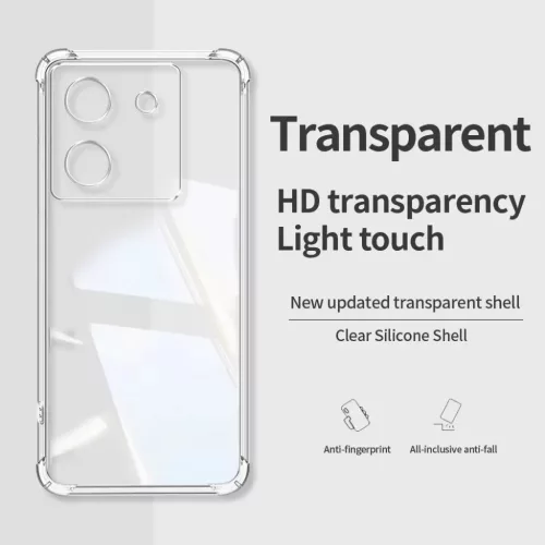  Techsuit - Ütésálló Átlátszó Szilikon - Xiaomi Poco M7 Pro 5G -5949419285873 6 kép