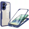  Techsuit - ColorVerse 360 Sorozat + Képernyővédő - Xiaomi Redmi A5 4G - Kék tok