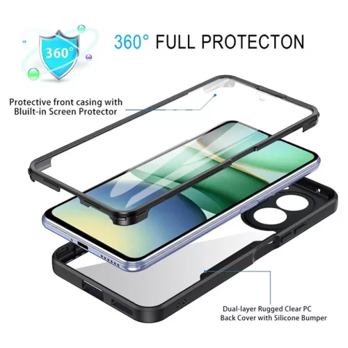 Techsuit - ColorVerse 360 Sorozat + Képernyővédő - Xiaomi Redmi A-5949419285699 2 kép