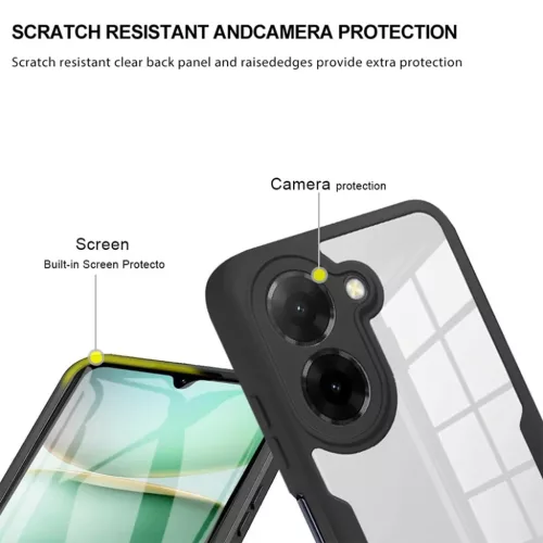  Techsuit - ColorVerse 360 Sorozat + Képernyővédő - Xiaomi Redmi A-5949419285699 4 kép