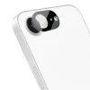  Techsuit - Teljes Kameravédő Üveg - iPhone 16e - Fekete üvegfóli-5949419286689 1 kép