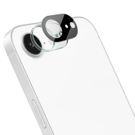  Techsuit - Teljes Kameravédő Üveg - iPhone 16e - Fekete üvegfóli-5949419286689 2 kép