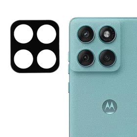    Techsuit - Teljes Kamera Üveg - Motorola Edge 60 Fusion - Fekete üvegfólia