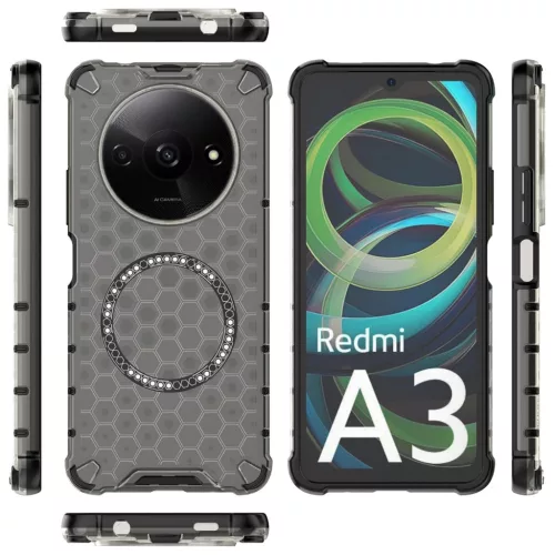  Techsuit - HoneyComb Pajzs MagSafe - Xiaomi Redmi A3 / Redmi A3x - Fe-5949419287952 2 kép