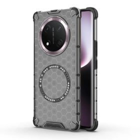    Honor Magic7 Lite / X9c Fekete Techsuit HoneyComb Shield MagSafe tok