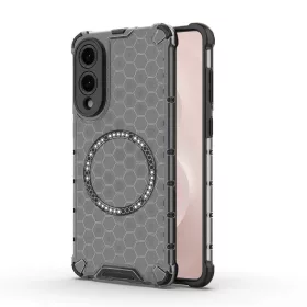  Techsuit - HoneyComb Shield MagSafe - Samsung Galaxy S25 Edge - Feket-5949419287174 1 kép