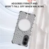  Techsuit - HoneyComb Shield MagSafe - Samsung Galaxy S25 Edge - Feket-5949419287174 4 kép