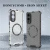  Techsuit - HoneyComb Shield MagSafe - Samsung Galaxy S25 Edge - Feket-5949419287174 6 kép