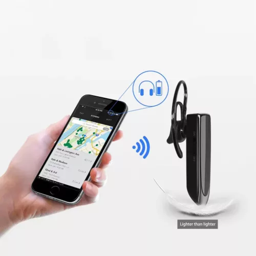 Techsuit - Bluetooth fejhallgató (CB1) - Kihangosító, Type-C, zajsz-5949419287983 3 kép