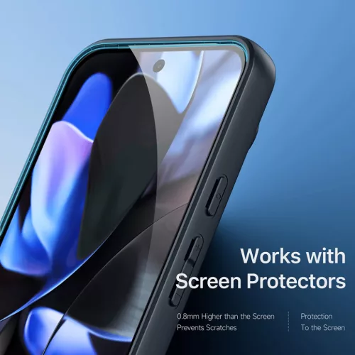  Google Pixel 10 / 10 Pro Fekete Dux Ducis Aimo Series tok-6971824155839 5 kép