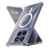  Techsuit - Ütésálló Átlátszó Szilikon MagSafe - Motorola Edge -5949419288027 1 kép