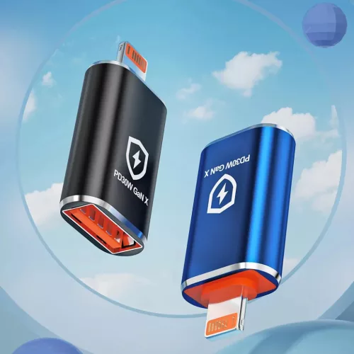 Techsuit - OTG Adapter HyperPort (A6) - USB3.0-ról Lightning-re, PD30-5949419288058 4 kép