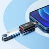 Techsuit - OTG Adapter HyperPort (A6) - USB3.0-ról Lightning-re, PD30-5949419288058 6 kép