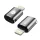 Techsuit - Premium OTG Adapter TitanCoreX (A11) - USB Type-C a Lightning csatlakozóhoz, 3A, alumínium ötvözet, csatlakoztasd és használd, gyors átvitel - Szürke.