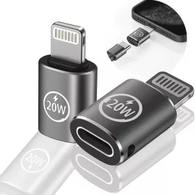 Techsuit - Premium OTG Adapter TitanCoreX (A11) - USB Type-C a Lightni-5949419288256 2 kép