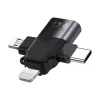 Techsuit - Prémium OTG Adapter SoundVoltX (A17) - 4 az 1-ben, USB-rő-5949419288188 2 kép