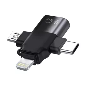 Techsuit - Prémium OTG Adapter SoundVoltX (A17) - 4 az 1-ben, USB-rő-5949419288188 2 kép