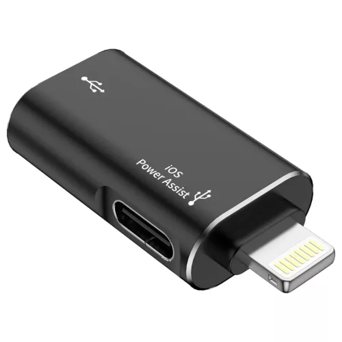 Techsuit - Prémium OTG Adapter AluVoltX (A18) - USB Lightning csatlak-5949419288171 2 kép