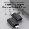 Techsuit - Prémium OTG Adapter AluVoltX (A18) - USB Lightning csatlak-5949419288171 6 kép