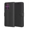  Techsuit - Bőrtok - Motorola Edge 60 Pro - Fekete tok