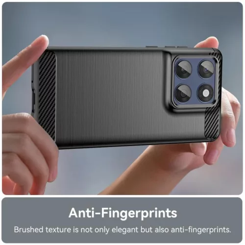  Techsuit - Karbonszilikon - Motorola Edge 60 Pro - Fekete tok-5949419292550 4 kép