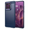  Techsuit - Szén Szilikon - Motorola Edge 60 Pro - Kék tok