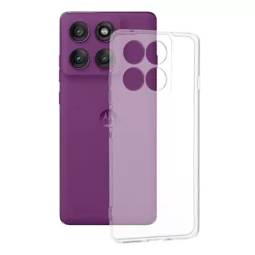    Techsuit - Átlátszó Szilikon - Motorola Edge 60 Pro - Átlátszó tok